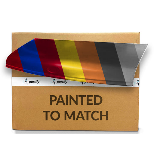 1992-1996 Ford E-150 Econoline/Econoline Club Wagon/E-250 Econoline/E-350 Econoline/E-350 Econoline Club Wagon Hood Oe Design Plastic Type - FO1230199-Partify-Painted-Replacement-Body-Parts