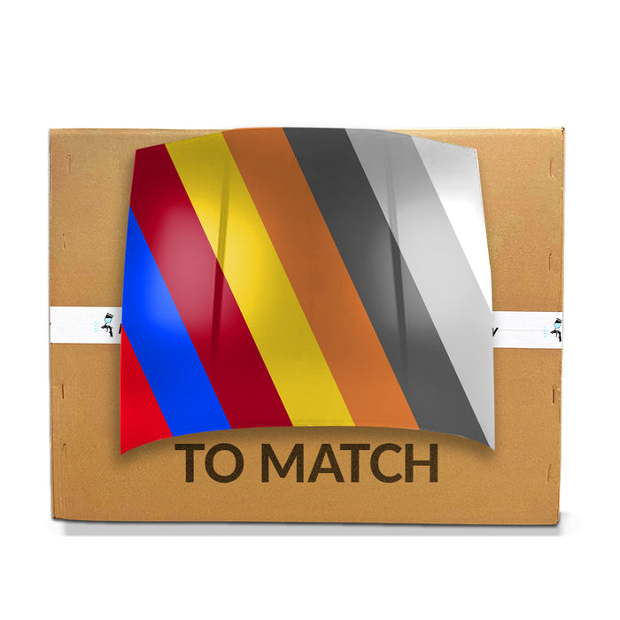 1992-1997 Ford Crown Victoria Hood May Require New Radiator Sight Shield Steel - FO1230208-Partify-Painted-Replacement-Body-Parts