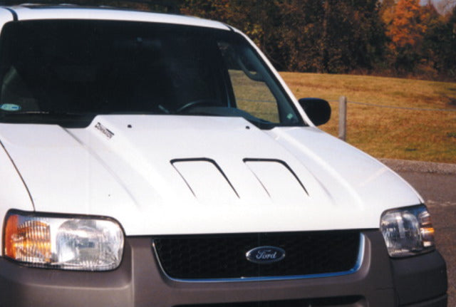 2001-2005 Ford Escape CAPA Certified Hood W/Ram Air Cowl Induction Steel - FO1230214C-Partify-Painted-Replacement-Body-Parts