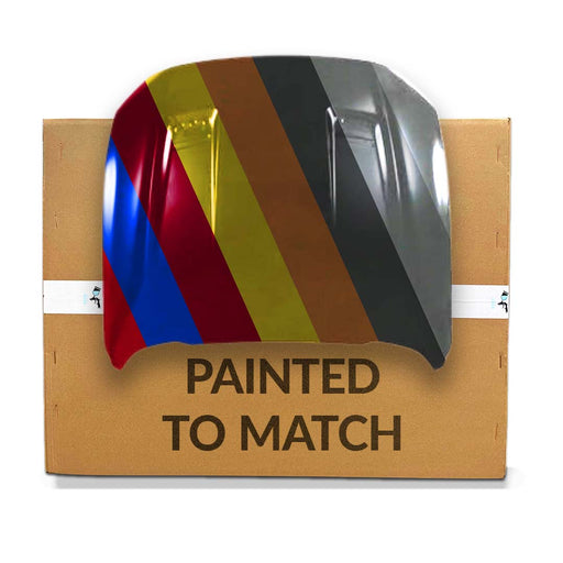 2018-2023 Ford Mustang CAPA Certified Hood Steel - FO1230327-Partify-Painted-Replacement-Body-Parts