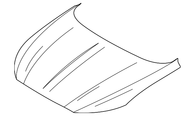 Lincoln Nautilus Hood Panel Assembly - FO1230352