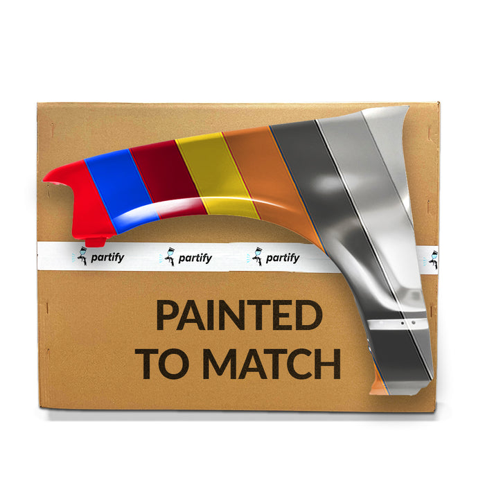 2002-2004 Ford Explorer Eddie Bauer/Limited/NBX/XLS/XLS Sport/XLT/XLT Sport Front CAPA Certified Driver Side Fender W/O Wheel Opening Molding Aluminum - FO1240217-Partify-Painted-Replacement-Body-Parts