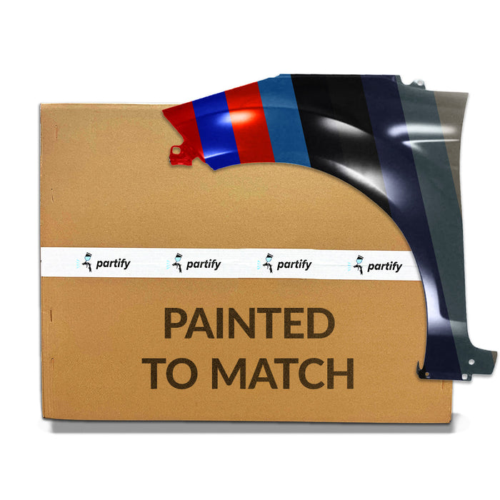 2014-2019 Ford Fiesta ST Hatchback/Sedan Driver Side Fender - FO1240292-Partify-Painted-Replacement-Body-Parts