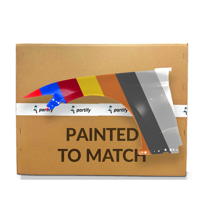 2015-2017 Ford Mustang GT/GT Premium Front CAPA Certified Driver Side Fender W/Mldg Hole Steel Convertible/Coupe - FO1240304-Partify-Painted-Replacement-Body-Parts