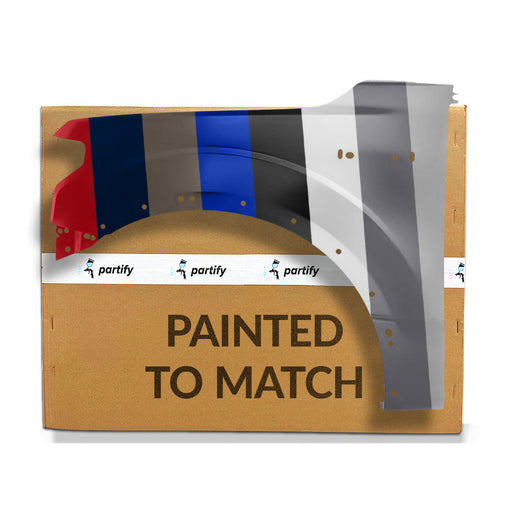 2015-2020 Ford F-150 Front CAPA Certified Driver Side Fender W/Wheel Opening Moulding W/O Active Park Assist Steel - FO1240309-Partify-Painted-Replacement-Body-Parts