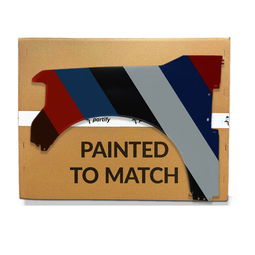 2017-2019 Ford F-250 Super Duty/F-350 Super Duty Front CAPA Certified Driver Side Fender W/O Wheel Opening Moulding Steel Crew Cab Pickup/Extended Cab Pickup/Standard Cab Pickup - FO1240315-Partify-Painted-Replacement-Body-Parts