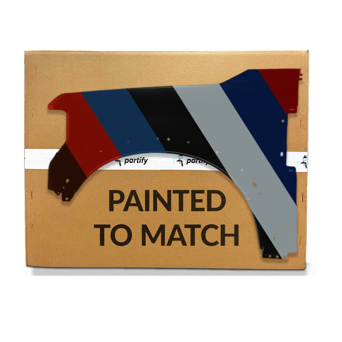 2017-2019 Ford F-250 Super Duty/F-350 Super Duty Front CAPA Certified Driver Side Fender W/Wheel Opening Moulding Steel Crew Cab Pickup/Extended Cab Pickup - FO1240316-Partify-Painted-Replacement-Body-Parts