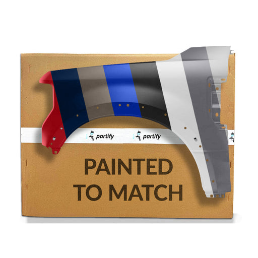 2020-2022 Ford F-250 Super Duty/F-350 Super Duty Front CAPA Certified Driver Side Fender W/Wheel Opening Moulding Steel - FO1240333-Partify-Painted-Replacement-Body-Parts