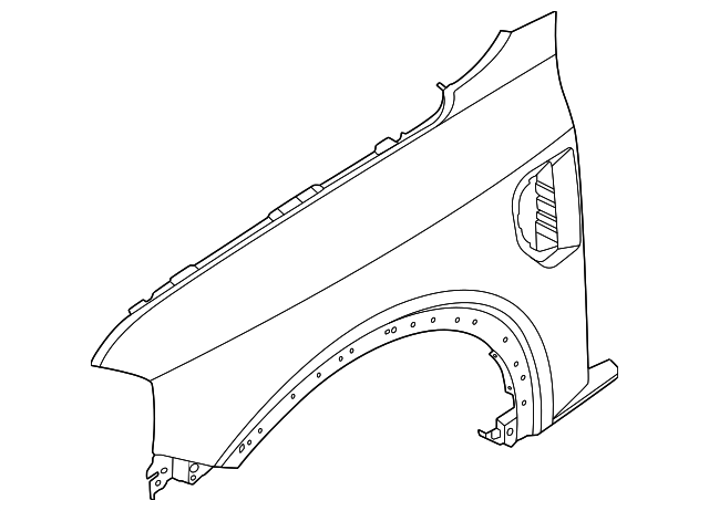 Ford Ranger Fender Raptor - FO1240352