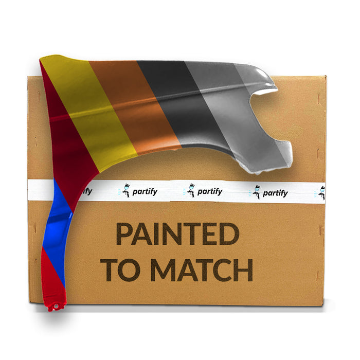 1992-1996 Ford E-150 Econoline/Econoline Club Wagon/E-250 Econoline/E-350 Econoline/E-350 Econoline Club Wagon Front Passenger Side Fender - FO1241158-Partify-Painted-Replacement-Body-Parts