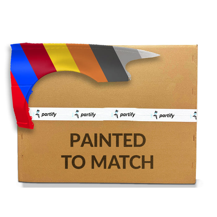 1997-2002 Ford Escort/Mercury Tracer Front CAPA Certified Passenger Side Fender 4 Door Sedan/Wagon - FO1241193-Partify-Painted-Replacement-Body-Parts