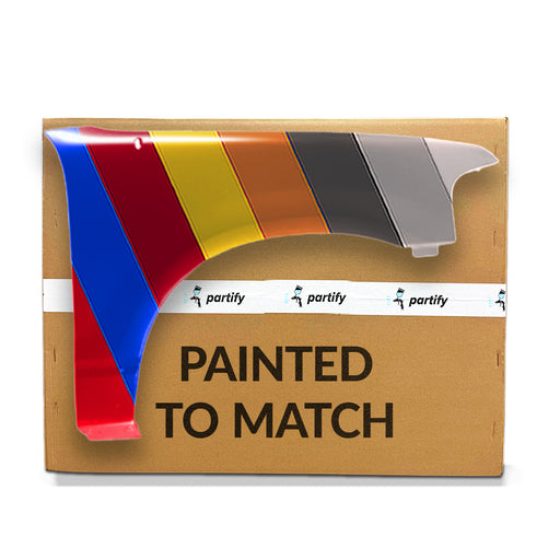 2002-2004 Ford Explorer Eddie Bauer/Limited/NBX/XLS/XLS Sport/XLT/XLT Sport Front Passenger Side Fender W/O Wheel Opening Molding Aluminum - FO1241217-Partify-Painted-Replacement-Body-Parts