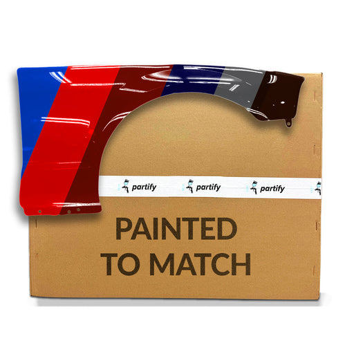 2005-2009 Ford Mustang Passenger Side Fender Without Emblem Hole - FO1241245-Partify-Painted-Replacement-Body-Parts