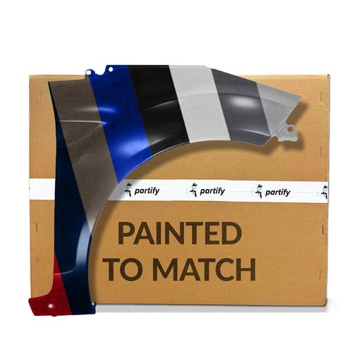 2014-2019 Ford Fiesta ST Hatchback/Sedan Passenger Side Fender - FO1241292-Partify-Painted-Replacement-Body-Parts