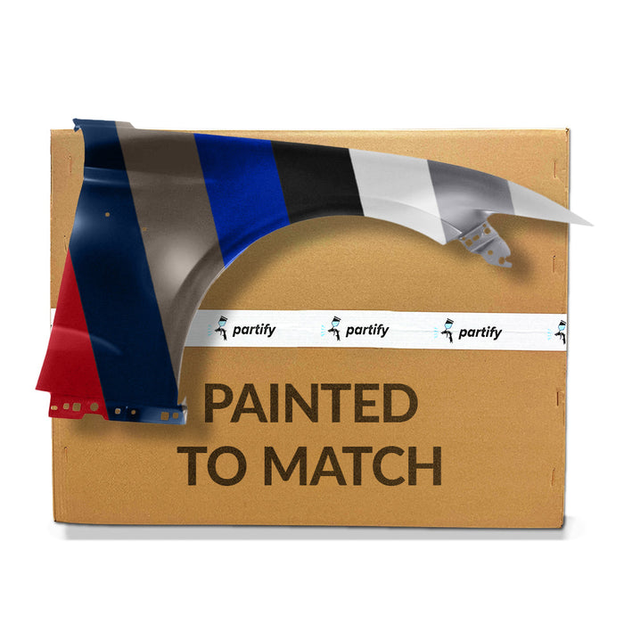 2015-2017 Ford Mustang GT/GT Premium Front CAPA Certified Passenger Side Fender W/Mldg Hole Steel Convertible/Coupe - FO1241304-Partify-Painted-Replacement-Body-Parts