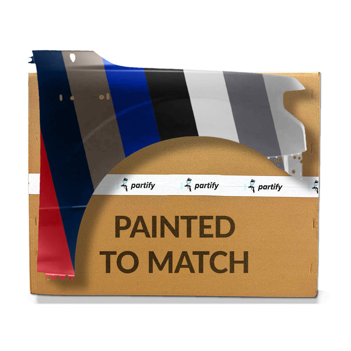 2015-2020 Ford F-150 Front CAPA Certified Passenger Side Fender W/O Wheel Opening Moulding Steel - FO1241308-Partify-Painted-Replacement-Body-Parts