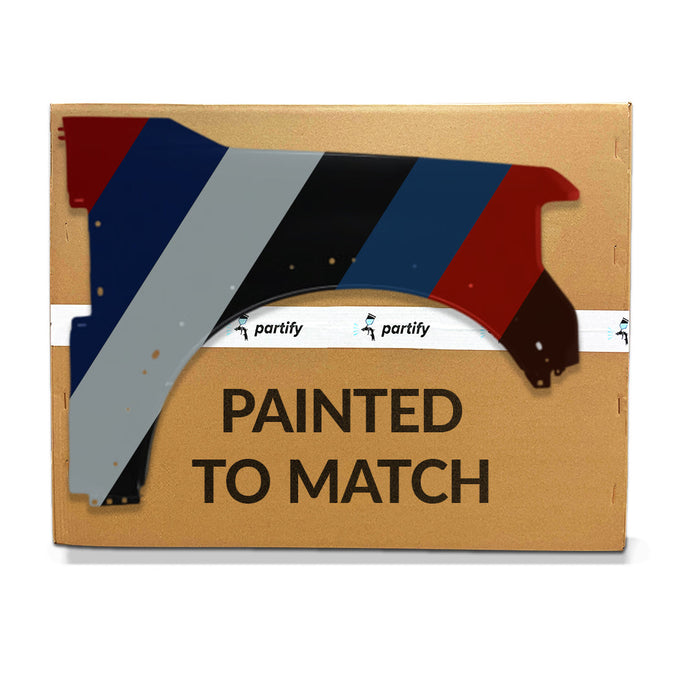 2017-2019 Ford F-250 Super Duty/F-350 Super Duty Front CAPA Certified Passenger Side Fender W/Wheel Opening Moulding Steel Crew Cab Pickup/Extended Cab Pickup - FO1241316-Partify-Painted-Replacement-Body-Parts