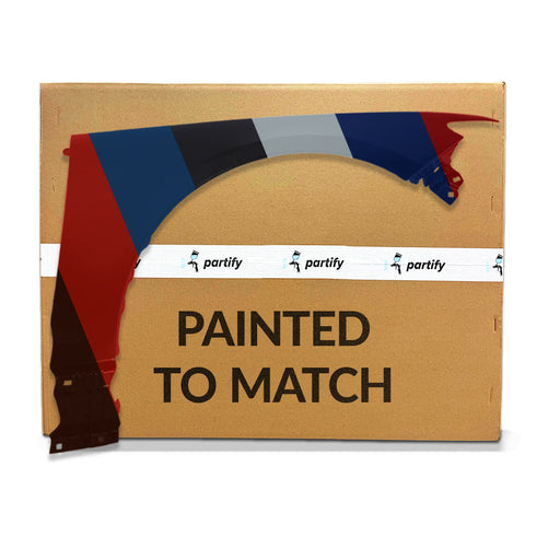 2017-2020 Lincoln MKZ Front CAPA Certified Passenger Side Fender Aluminum - FO1241318-Partify-Painted-Replacement-Body-Parts