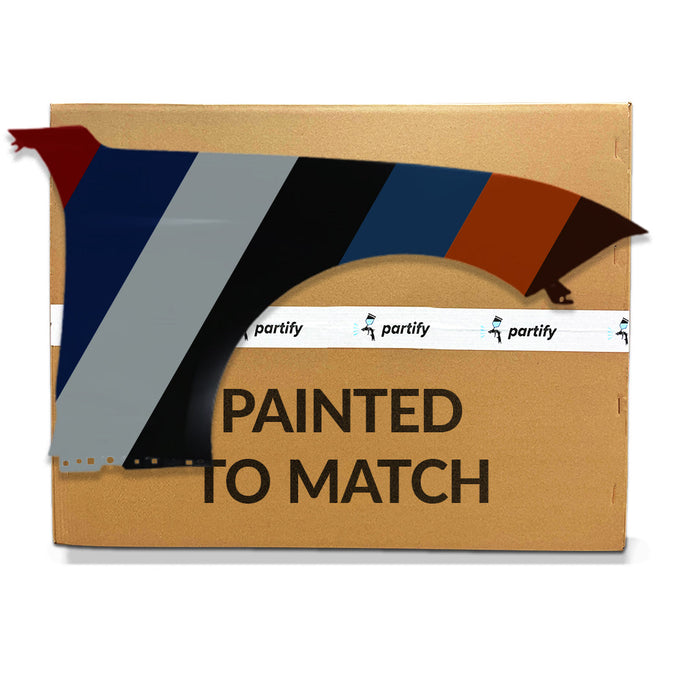 2018-2023 Ford Mustang Front CAPA Certified Passenger Side Fender W/O Performance Steel - FO1241321-Partify-Painted-Replacement-Body-Parts