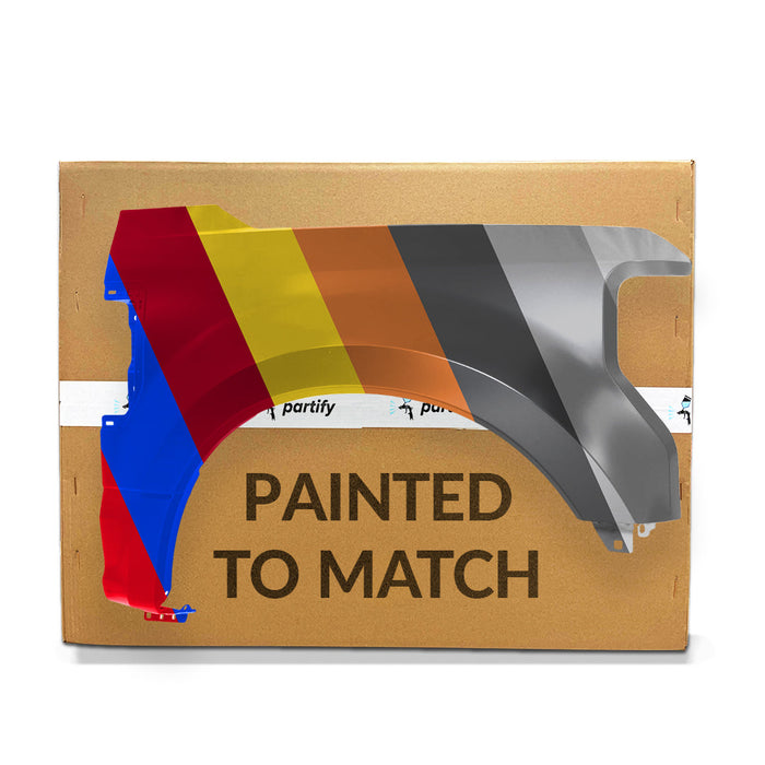 2020-2022 Ford F-250 Super Duty/F-350 Super Duty Front CAPA Certified Passenger Side Fender W/Wheel Opening Moulding Steel - FO1241333-Partify-Painted-Replacement-Body-Parts