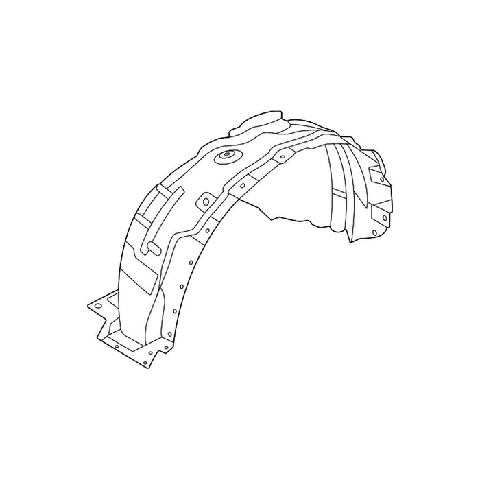 Ford Maverick Front Driver Side Fender Liner - FO1248232