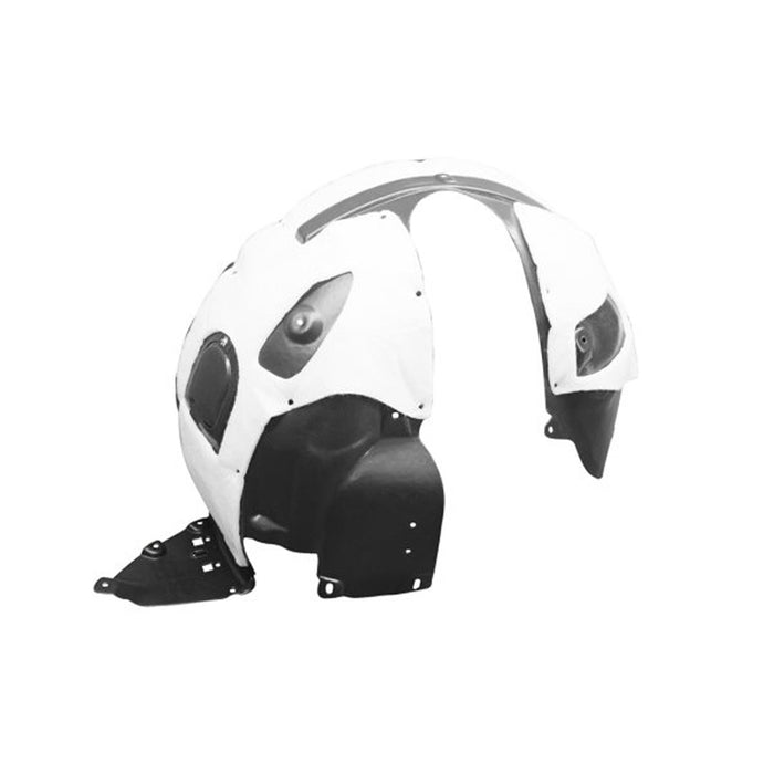 2016-2017 Ford Explorer/Police Interceptor Utility Passenger Side Fender Liner Mat: Pe/Vacuum Form - FO1249172-Partify-Painted-Replacement-Body-Parts