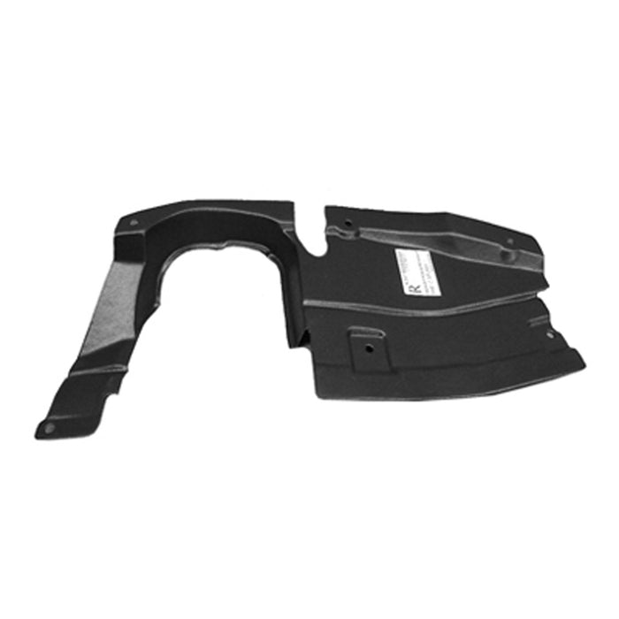 2006-2009 Ford Fusion/Mercury Milan/Lincoln MKZ Front Passenger Side Fender Splash Shield - FO1251147-Partify-Painted-Replacement-Body-Parts