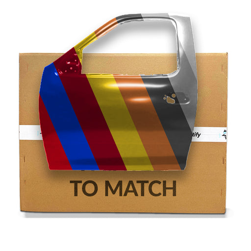 1999-2004 Ford F-150/F-150 Heritage Front Driver Side Door Shell Extended Cab Pickup/Standard Cab Pickup - FO1300129-Partify-Painted-Replacement-Body-Parts