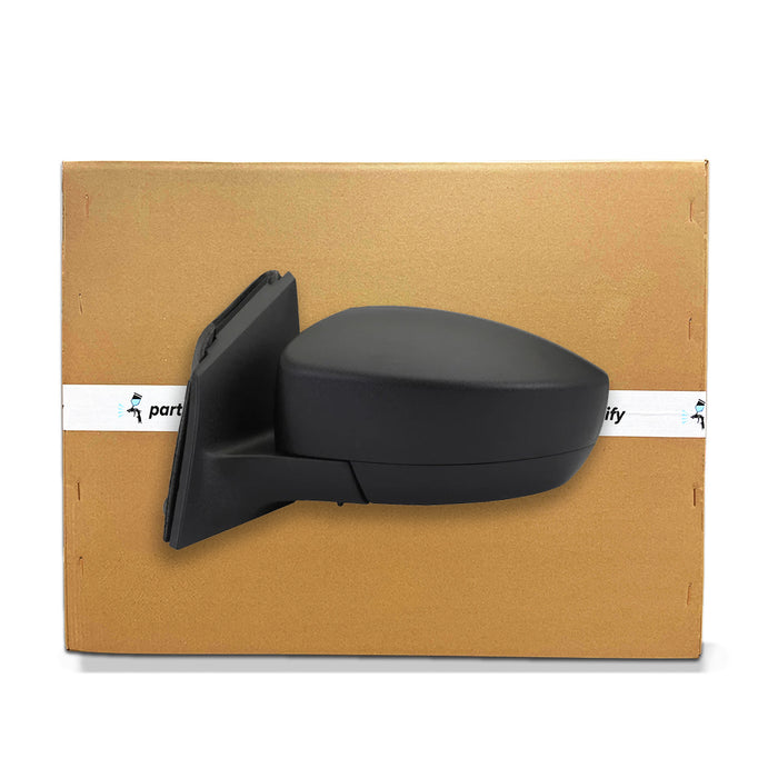 2015-2018 Ford Focus Driver Side Door Mirror W/O Blis W/O Puddle Lamp W/O Signal Lamp Textured Assembly - FO1320580-Partify-Painted-Replacement-Body-Parts