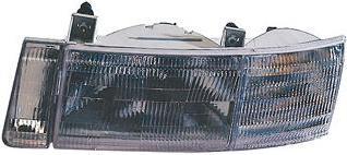 1992-1995 Ford Taurus SHO Driver Side Headlight Assembly Includes Parklamp Composite - FO2502163-Partify-Painted-Replacement-Body-Parts