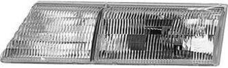 1991-1995 Mercury Cougar Driver Side Headlight Assembly Composite - FO2502164-Partify-Painted-Replacement-Body-Parts