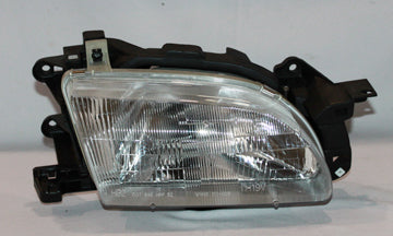 1994-1996 Ford Aspire Base Passenger Side Headlight Assembly Composite - FO2503133-Partify-Painted-Replacement-Body-Parts