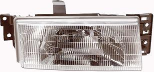 1991-1996 Mercury Tracer Passenger Side Headlight Assembly Composite - FO2503150-Partify-Painted-Replacement-Body-Parts