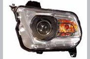 2010-2012 Ford Mustang Base/Shelby GT500 Passenger Side Headlight Assembly Bi-Xenon Composite - FO2503279-Partify-Painted-Replacement-Body-Parts