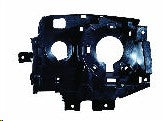 2008-2010 Ford F-250 Super Duty/F-350 Super Duty Driver Side Headlight Housing Head Lamp Housing - FO2514100-Partify-Painted-Replacement-Body-Parts