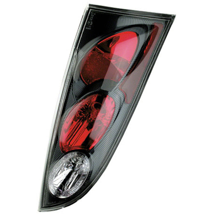 Ford Focus Tail Light Set Carbon Fiber Finish Housing Clear Lens Hatchback - FO2811160