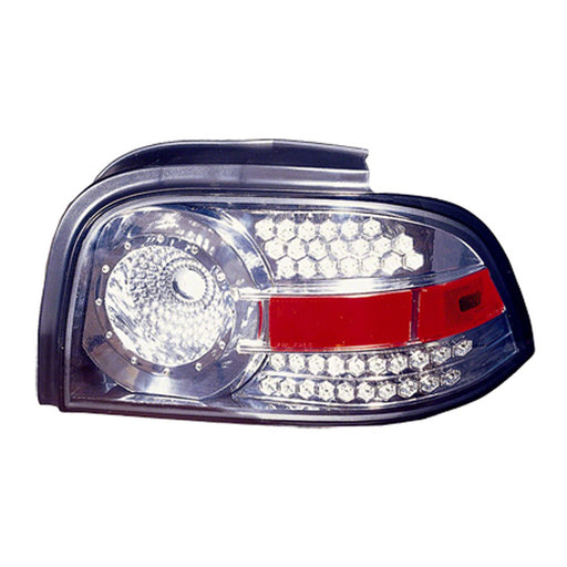 Ford Mustang Tail Light Set Performance Styled Led Design W/Gunmetal Painted Housing - FO2811175