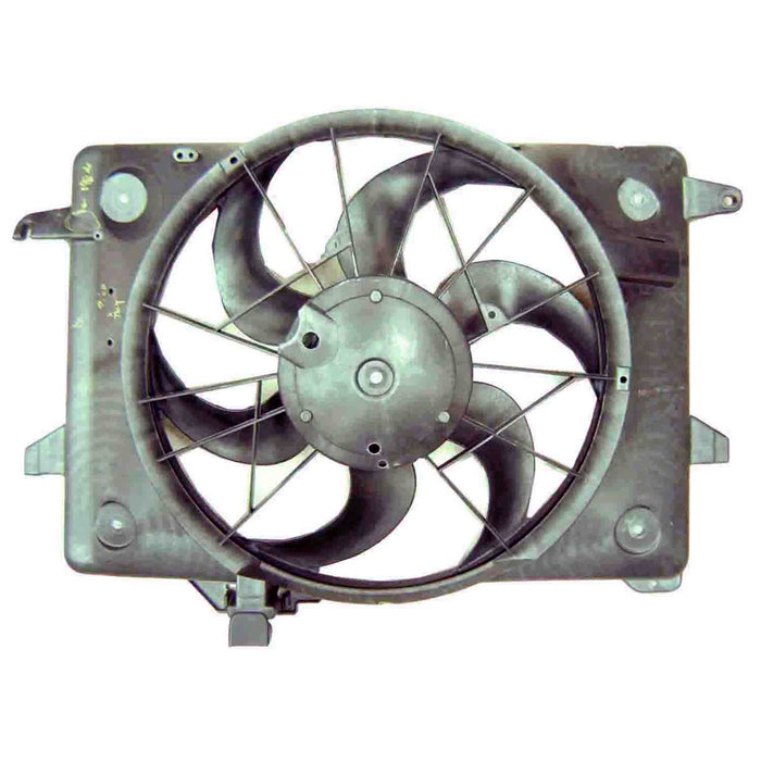 1998-2000 Ford Crown Victoria/Lincoln Town Car/Mercury Grand Marquis Engine Cooling Fan Assembly Electric Fan Assembly To 4/8/00 - FO3115110-Partify-Painted-Replacement-Body-Parts