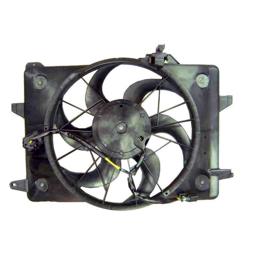2000-2002 Ford Crown Victoria/Lincoln Town Car/Mercury Grand Marquis Engine Cooling Fan Assembly Electric Fan Assembly From 4/8/00 - FO3115121-Partify-Painted-Replacement-Body-Parts