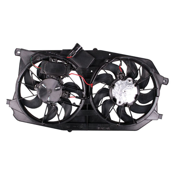 2005-2007 Ford Five Hundred/Freestyle/Mercury Montego Engine Cooling Fan Assembly - FO3115158-Partify-Painted-Replacement-Body-Parts