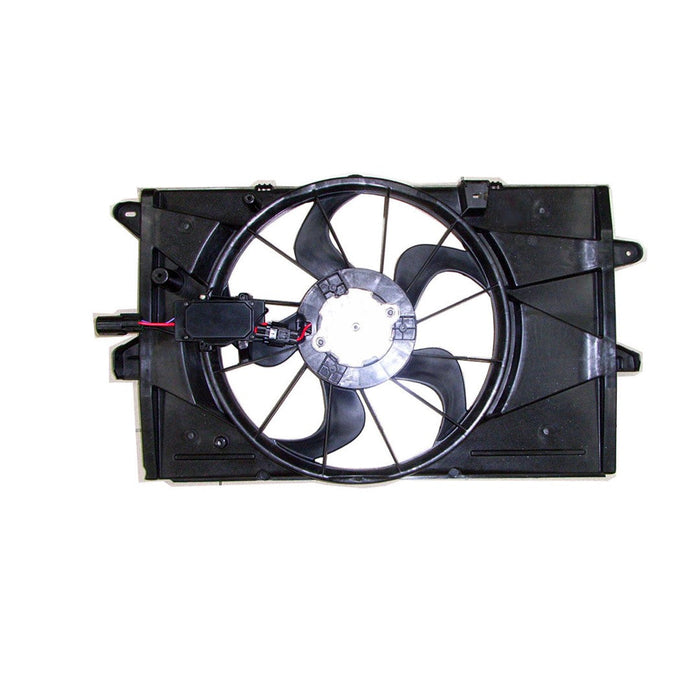 2008-2012 Ford Taurus/Taurus X/Lincoln MKS/Mercury Sable Engine Cooling Fan Assembly - FO3115174-Partify-Painted-Replacement-Body-Parts
