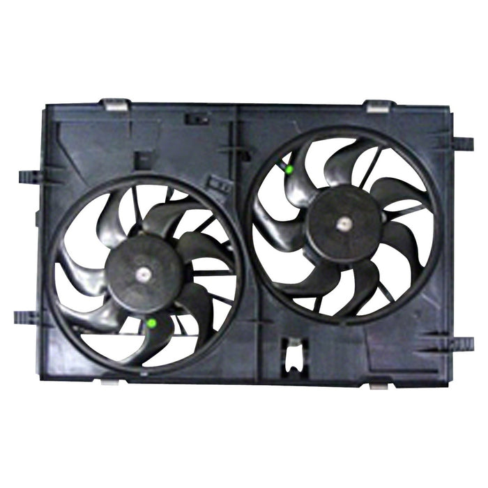 2007-2009 Lincoln MKZ Engine Cooling Fan Assembly - FO3115179-Partify-Painted-Replacement-Body-Parts