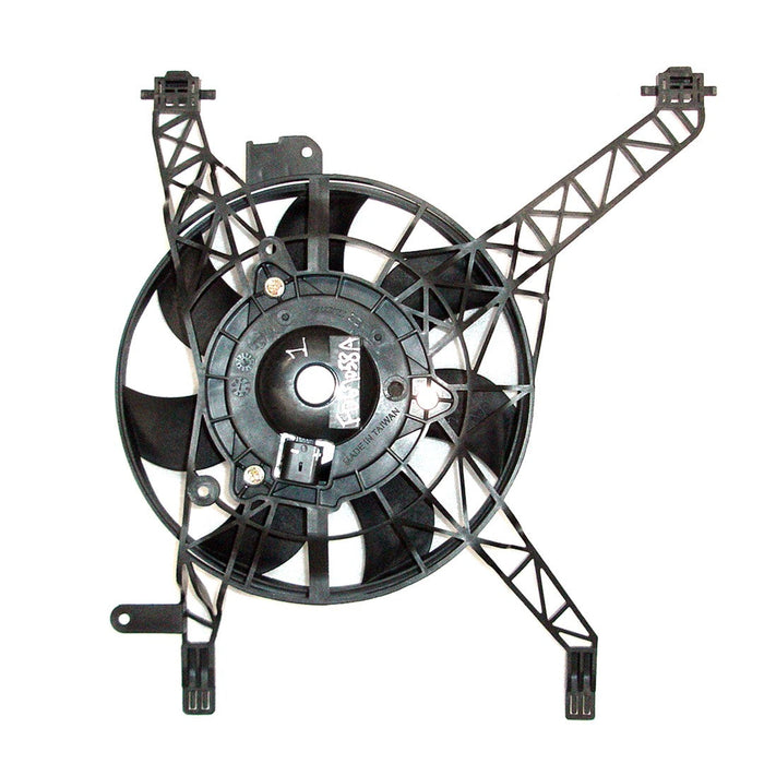 2014 Ford Fiesta Engine Cooling Fan Assembly W/O A/C Hatchback/Sedan - FO3115194-Partify-Painted-Replacement-Body-Parts
