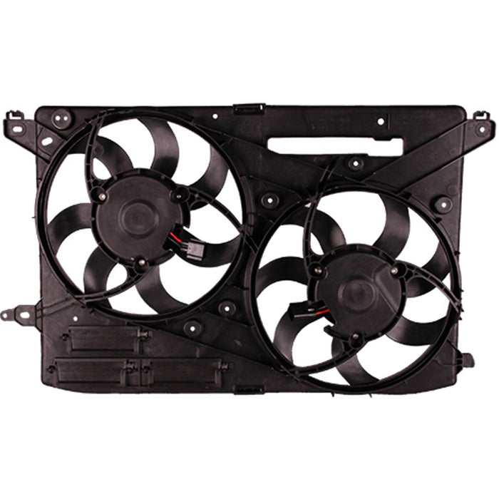 2013-2014 Ford Fusion SE Engine Cooling Fan Assembly 1.6L L4 Turbocharged - FO3115196-Partify-Painted-Replacement-Body-Parts