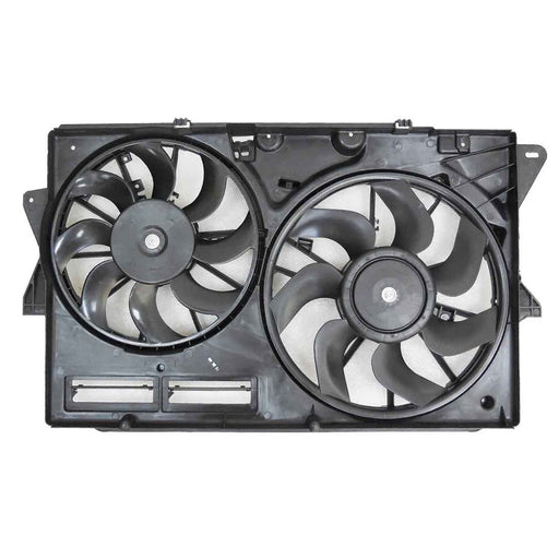 2013-2019 Ford Taurus/Lincoln MKS Engine Cooling Fan Assembly W/O Eng Oil Cooler 3.5L V6/3.7L V6 - FO3115199-Partify-Painted-Replacement-Body-Parts