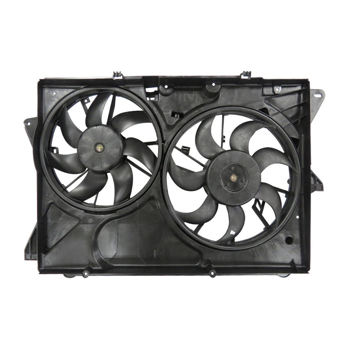 2013-2019 Ford Explorer/Flex/Lincoln MKT Engine Cooling Fan Assembly 2L L4 Turbocharged/3.5L V6/3.5L V6 Naturally Aspirated/3.5L V6 Turbocharged/3.7L V6 - FO3115202-Partify-Painted-Replacement-Body-Parts