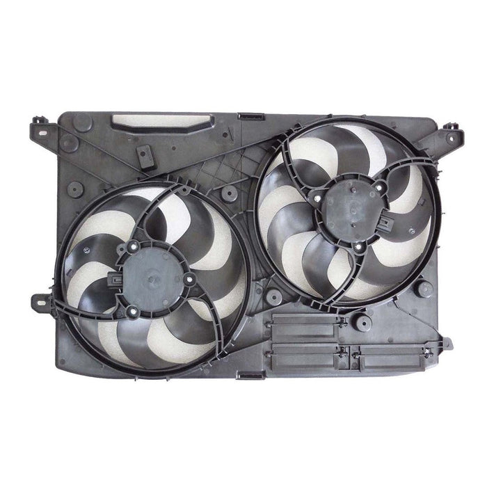 2013-2016 Ford Fusion SE/Lincoln MKZ Base/Black Label/Elite/High/Reserve Engine Cooling Fan Assembly 1.5L L4 Turbocharged - FO3115208-Partify-Painted-Replacement-Body-Parts
