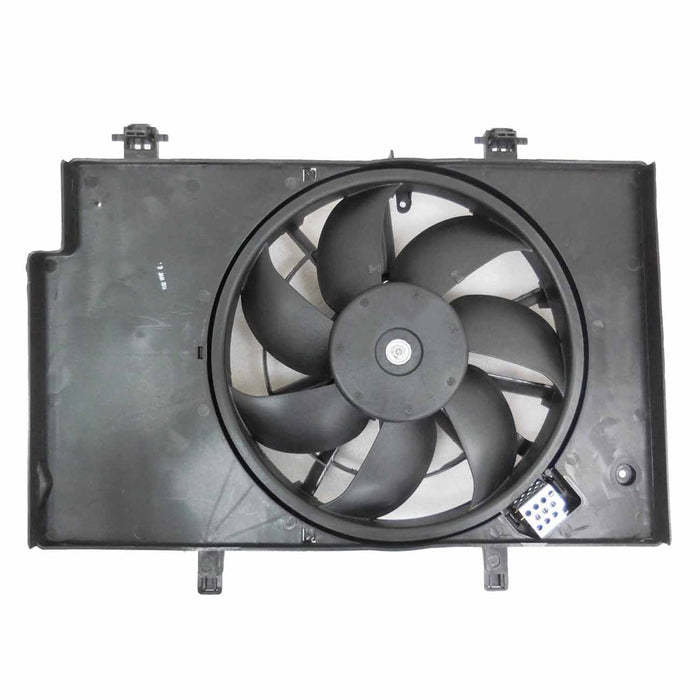 2014-2017 Ford Fiesta Engine Cooling Fan Assembly 1L L3 Turbocharged Hatchback/Sedan - FO3115219-Partify-Painted-Replacement-Body-Parts