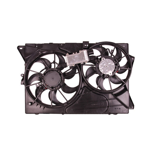 2010-2012 Ford Explorer/Flex/Lincoln MKT Engine Cooling Fan Assembly W/Controller 2L L4 Turbocharged/3.5L V6/3.5L V6 Turbocharged/3.7L V6 - FO3115222-Partify-Painted-Replacement-Body-Parts