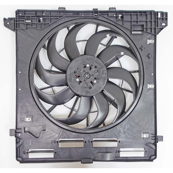 2021-2024 Ford Explorer/Police Interceptor Utility Limited Hybrid/Platinum Hybrid/Lincoln Aviator Black Label Grand Touring/Grand Touring Engine Cooling Fan Assembly 3.3L V6 - FO3115240-Partify-Painted-Replacement-Body-Parts